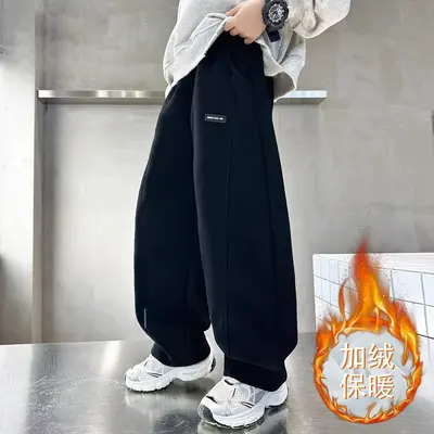 Jungen Freizeithose gerader Schnitt, Frühling und Herbst, mittlere bis große Kinder - 8