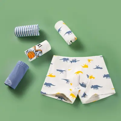 Jungen Boxershorts dünn aus 100% Baumwolle für Grundschüler