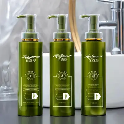 Herbal Extract Anti-Dandruff Shampoo and Conditioner Set - 3