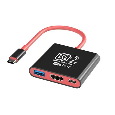 3-in-1 USB-C docking station for ROG mobile phones, tablets, and Nintendo gaming consoles 3in1 docking station