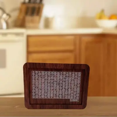 跨境爆款Money Box With Counter 木质数字存钱罐只进不出礼物 - 12