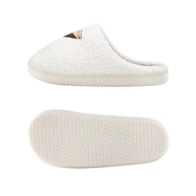 Kalın Tabanlı Kış Pamuklu Ev Terliği, Kaymaz, Unisex - 4