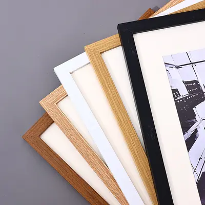 Büyük Boy 8K Minimalist Duvar Çerçevesi, 16 inç A3/A4 Sergileme Çerçevesi