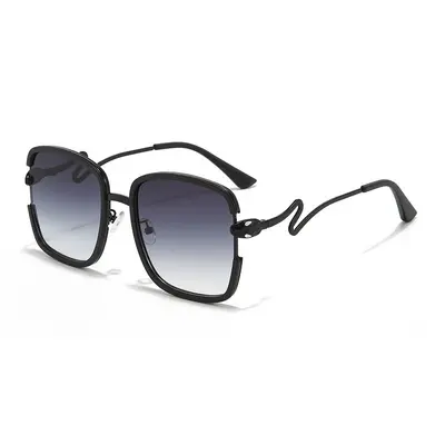 Oversized Korean-Style Women's Sunglasses, Anti-UV and Anti-Glare - 6
