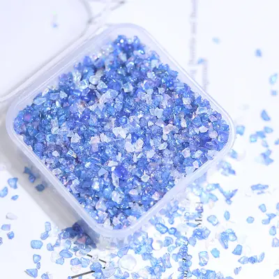 Resin Filler Material with Glitter Flakes for Handmade DIY Noisy Balls