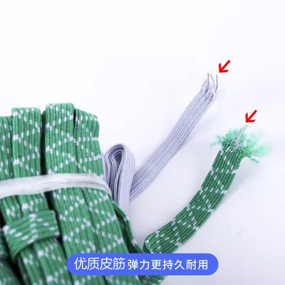 Çantalar İçin Elastik Bant 6/8 mm, Düz Maske Lastiği, Yüksek Esneklik - 4