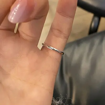 HakunaMatata personalized women's ring - 5