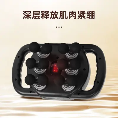 6-Head Massage Gun, Electric Muscle Massager - 4