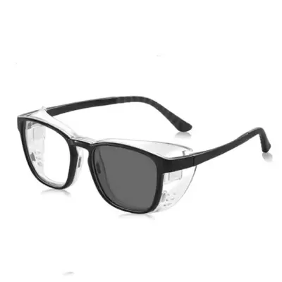 Photochromic Myopia Glasses with Blue Light Filter, Fully Enclosed Dry Eye Goggles