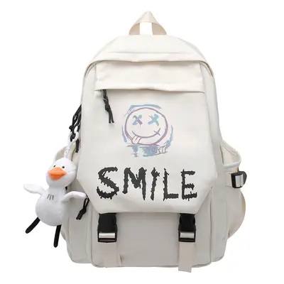 Men's Middle and High School Backpack, Laptop Compartment, Lightweight Spine-Protecting - 10