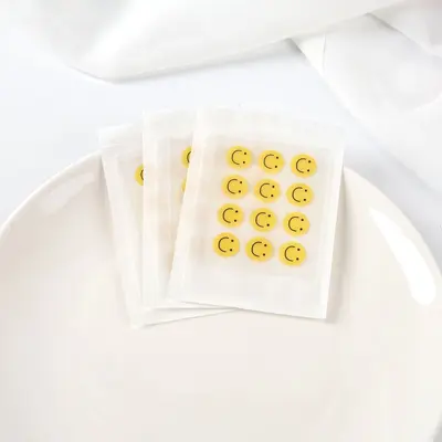 Smiley-Hydrokolloid-Pickelpflaster, unsichtbar, eiterabsorbierend - 3