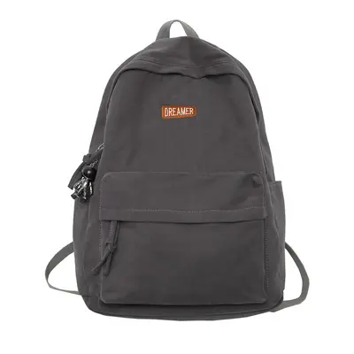 Rucksack Herren Universität Student Leinen Rucksack ins japanischer Stil einfach große Kapazität Reiserucksack Gymnasium Mittelschule Schüler Rucksack