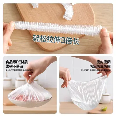 Gözyaşı içermeyen tek kullanımlık plastik sarma örtüsü ev tipi sebze örtüsü taze tutma örtüsü meyve ve sebze gıda sınıfı taze tutma örtüsü üretici tarafından onaylandı