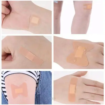 H-Type Wound Plaster, Waterproof PE, Microporous, Skin Color