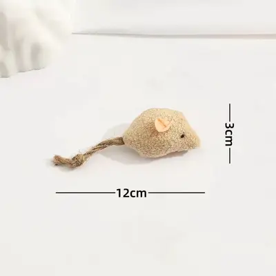 Cat Toy Set with Mice and Catnip, Durable Interactive Play - 8