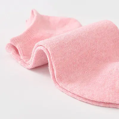 Solid color cotton socks for women, candy color plain women's socks, invisible neckline short socks, invisible socks, skin tone socks, Zhuji socks wholesale.