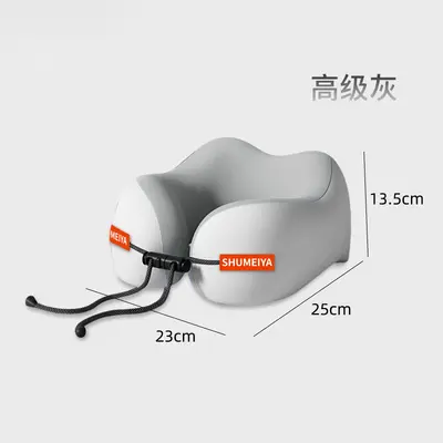 Memory Foam U-Shaped Pillow Travel Airplane Portable Neck Support Pillow Sleep Cushion Portable Storage Office Nap Pillow - 7