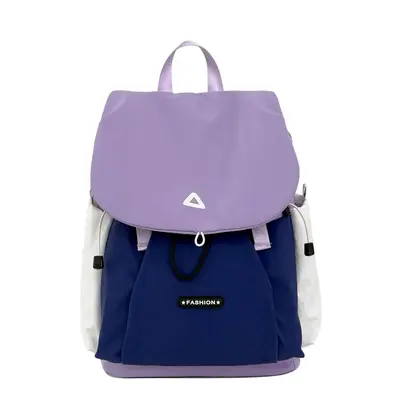 Contrast Color Drawstring Backpack, Large Capacity Outdoor - 6