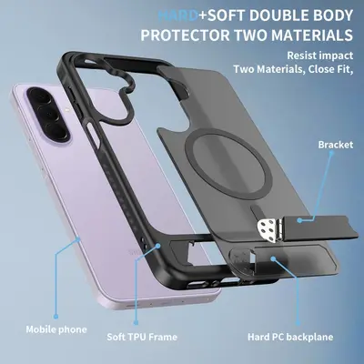 Samsung Galaxy A27 phone case, magnetic, holder