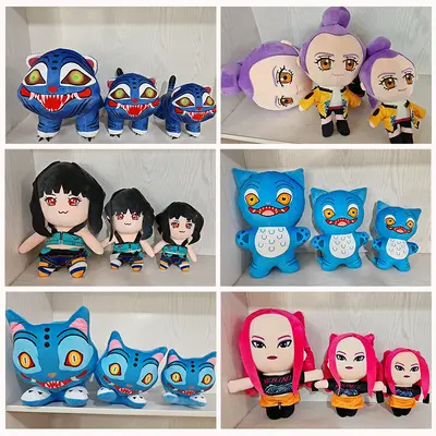 K-pop Demon Hunters Plush Toy, Anime Tiger Doll