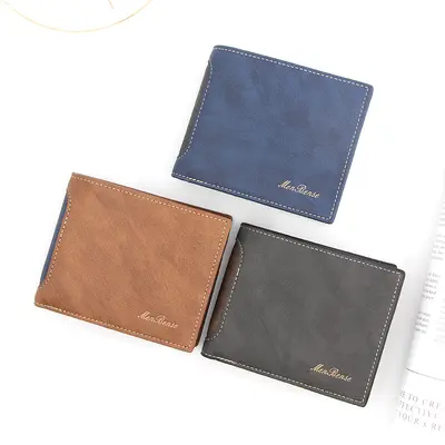 Short Men's Wallet with Multiple Card Slots - 2