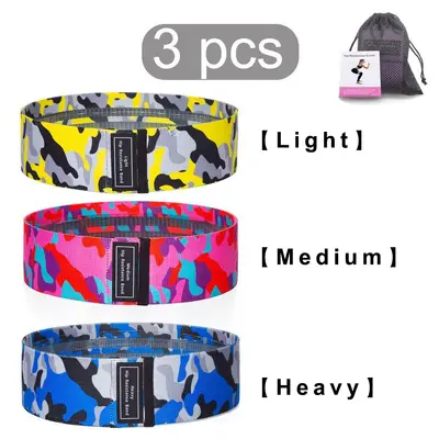 Hip Resistance Band for Squats and Glute Training, Home Use Yoga Band - 12