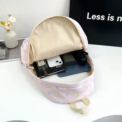 Girls school bag, large capacity, cute design, summer 2026