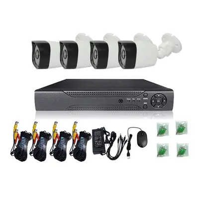 AHD gözetim seti, HD 1080P, 4/8 kanal DVR, kızılötesi