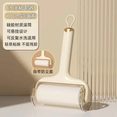 High-viscosity washable lint roller with refills - 12