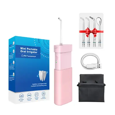 Electric Oral Irrigator, Spray Head Teeth Cleaner - 7