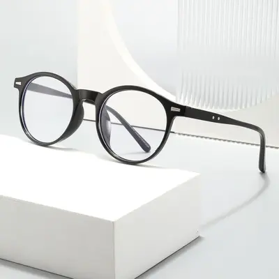 Small Round Frame Sunglasses, Unisex, UV Protection - 11