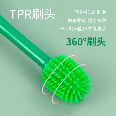 Pet toothbrush set for dogs and cats