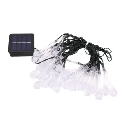 Solar LED String Lights, Star and Crystal Design for Camping Tents and Gardens