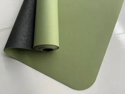 Foldable Travel Yoga Mat, High-Density Rubber, Extra Wide and Long - 7
