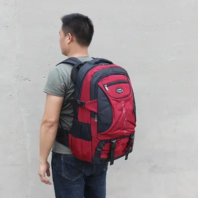 Wasserdichte extragroße kapazitive Geschäftsreise Langstrecken-Reisenrucksack Outdoor-Rucksack Herren-Arbeits-Großes Gepäck Anzug Quilt große Tasche - 7