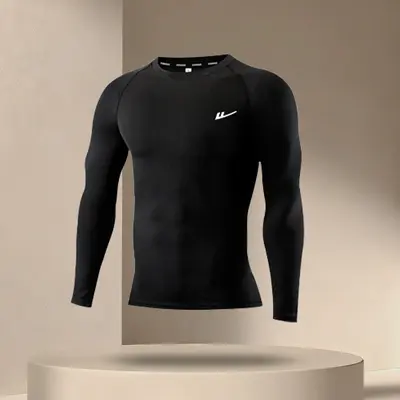 Huili Men's Compression Sports Set, Quick-Dry, High-Elastic - 7