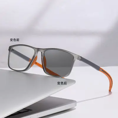 Photochromic Progressive Multifocal Reading Glasses, Blue Light Blocking - 8