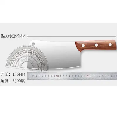 Küchenmesser-Set mit Sapele-Holzgriff - 6