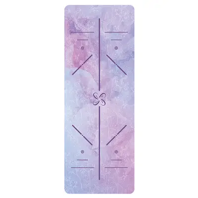 Celebrity Pattern Custom Pilates Yoga Studio Suede Rubber Yoga Mat Towel Non-Slip Professional Thin Ultra-Thin - 5