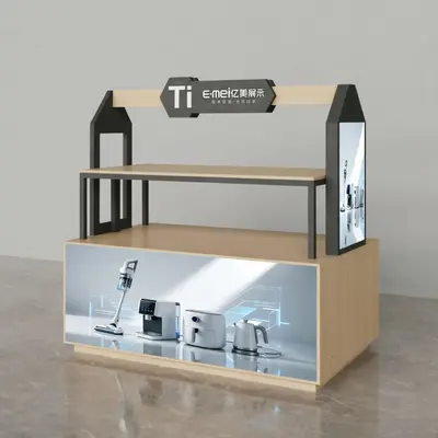 Display Cabinet for Home Appliances and Kitchenware, Custom Made - 7