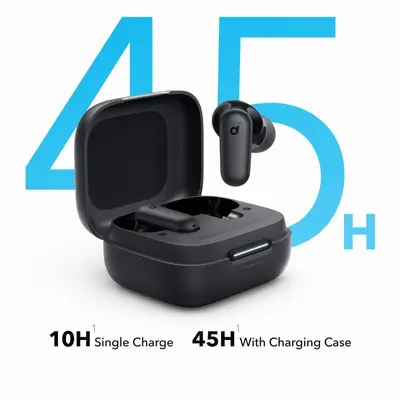 SoundCore P30i Noise-Cancelling Bluetooth Earphones, 45-Hour Battery
