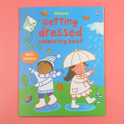 Children's English Colouring Book with Pen Control Practice - 11