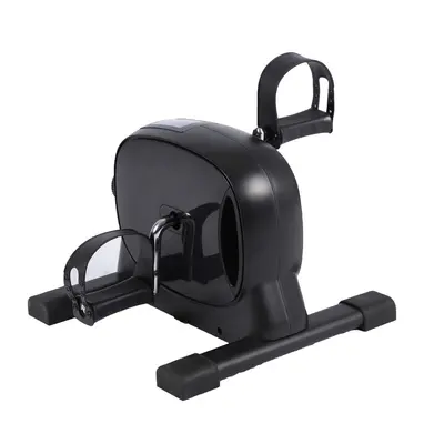 Mini Indoor Exercise Bike, Upper and Lower Limb Trainer, Black