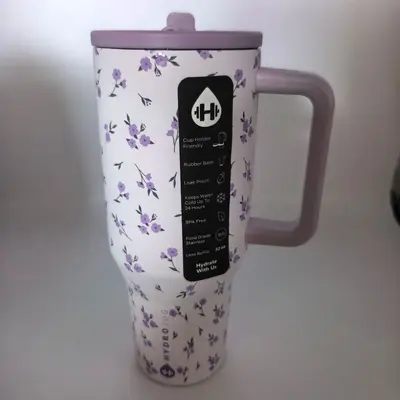 HYDROJUG 32oz/40oz Handled Leak-Proof Lid Large Capacity Car Thermos - 11