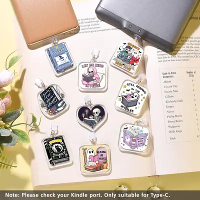 跨境龙形kindle防尘塞挂饰适用于type c/usb c个性精美设计手机挂