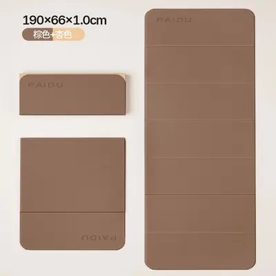Katlanabilir Yoga Mat kaymaz Genişletilmiş Uzatılmış Ses Yalıtımı Şok Emme Taşınabilir Ev Poe Fitness Mat Spor Dilsiz - 10