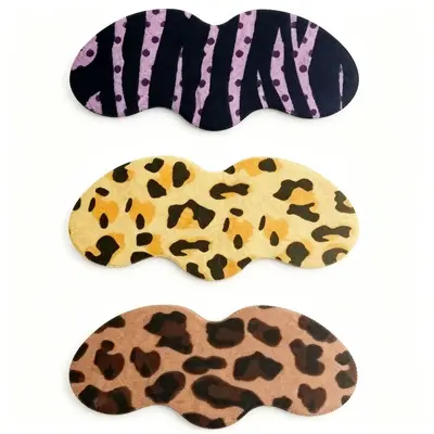 Bamboo Charcoal Blackhead Removal Nose Strips, Leopard Print - 2