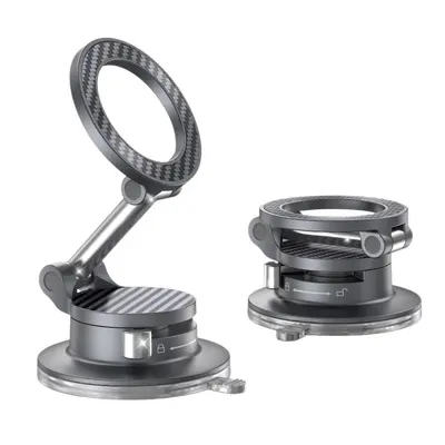 Car Phone Holder, Vacuum Suction Mount, Compatible with Car Navigation