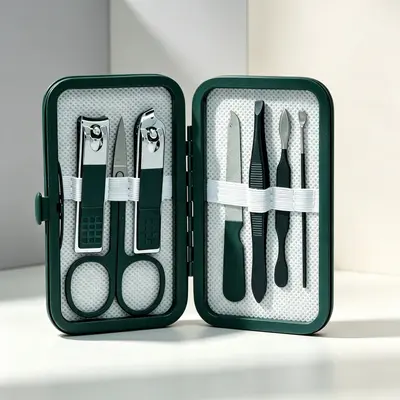 Shenzhen Baolong 18-teiliges Schönheits-Maniküre-Set des Herstellers, Maniküre-, Augenbrauen- und Pediküre-Set - 7