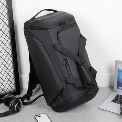 Großvolumige Reisetasche mit Nassfach-Trockenfach-Trennung, Sporttasche für Kurzreisen mit separatem Schuhabteilen, Gepäcktasche, Reisetasche, maßgeschneidert
